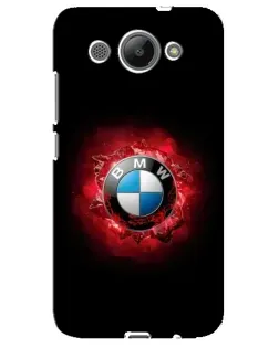 Чохол для Huawei Y3 2017 з картинкою «Логотип BMW — спалах»