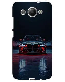 Чохол для Huawei Y3 2017 з картинкою «BMW на мокрій дорозі»