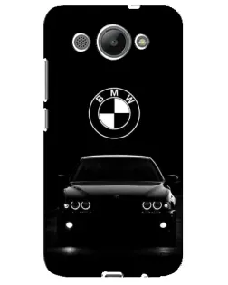 Чохол для Huawei Y3 2017 з картинкою «BMW — погляд з темряви»