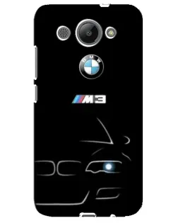 Чохол для Huawei Y3 2017 з картинкою «Мінімалістичний принт BMW M3»
