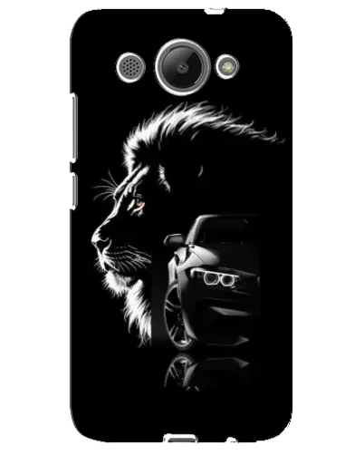 Чохол для Huawei Y3 2017 з картинкою «BMW та лев» Чохол для Huawei Y3 2017 з картинкою «BMW та лев»