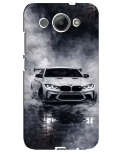 Чохол для Huawei Y3 2017 з картинкою «BMW крізь туман»