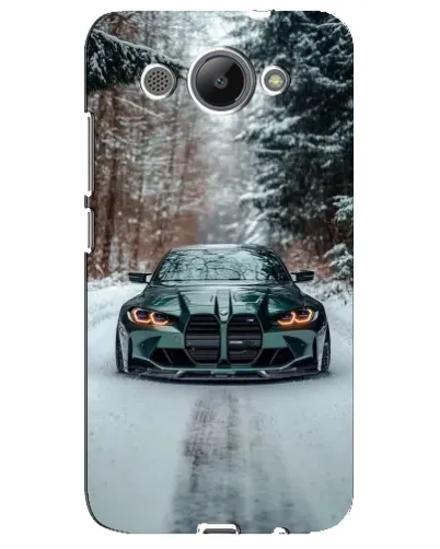 Чохол для Huawei Y3 2017 з картинкою «BMW у зимовому лісі» Чохол для Huawei Y3 2017 з картинкою «BMW у зимовому лісі»