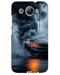 Чехол для Huawei Y3 2017 с картинкой «BMW M-Power — абстракция»