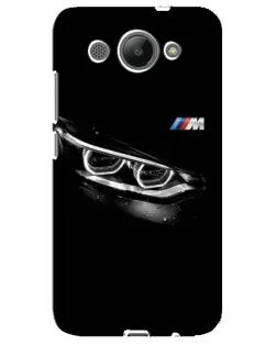 Чехол для Huawei Y3 2017 с картинкой «BMW — взгляд тигра»