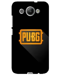 Чехол для Huawei Y3 2017 с картинкой «PUBG — рамка лого»