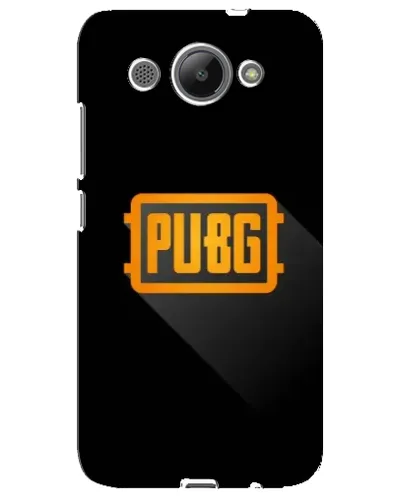 Чехол для Huawei Y3 2017 с картинкой «PUBG — рамка лого»