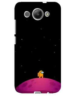 Чохол для Huawei Y3 2017 з картинкою «Самотній герой на планеті» Чохол для Huawei Y3 2017 з картинкою «Самотній герой на планеті»