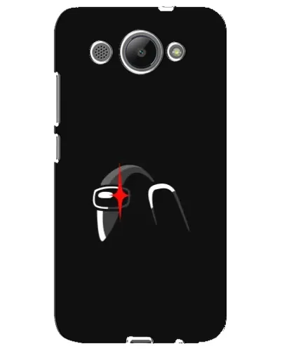 Чехол для Huawei Y3 2017 с картинкой «Among Us шлем»