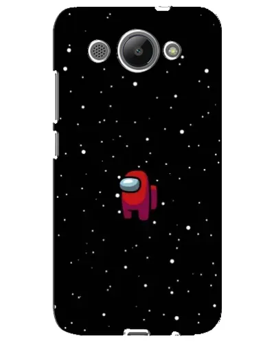Чехол для Huawei Y3 2017 с картинкой «Красный Among Us»