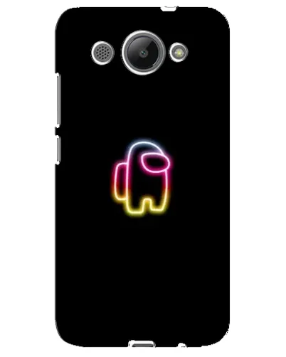 Чехол для Huawei Y3 2017 с картинкой «Among Us градиент»