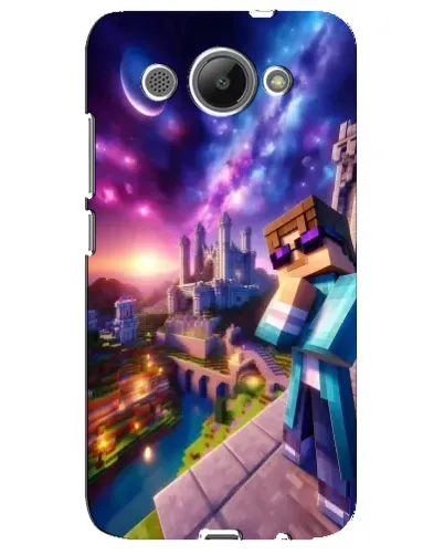 Чехол для Huawei Y3 2017 с картинкой «Стив и космос»