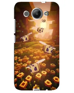 Чехол для Huawei Y3 2017 с картинкой «Поле подсолнухов»