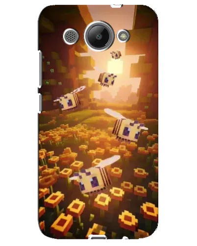 Чехол для Huawei Y3 2017 с картинкой «Поле подсолнухов»