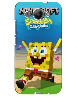 Чехол для Huawei Y3 2017 с картинкой «Губка Боб Minecraft» Чехол для Huawei Y3 2017 с картинкой «Губка Боб Minecraft»