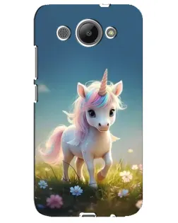 Чехол для Huawei Y3 2017 с картинкой «Единорог на поляне» Чехол для Huawei Y3 2017 с картинкой «Единорог на поляне»
