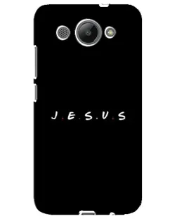 Чехол для Huawei Y3 2017 с картинкой «Точки веры J.E.S.U.S.»