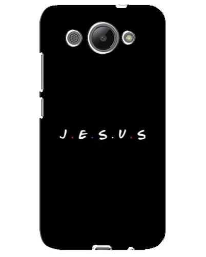 Чехол для Huawei Y3 2017 с картинкой «Точки веры J.E.S.U.S.»