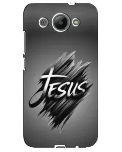 Чехол для Huawei Y3 2017 с картинкой «Надпись Jesus Graffiti»