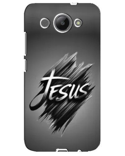 Чехол для Huawei Y3 2017 с картинкой «Надпись Jesus Graffiti»