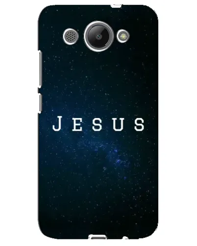Чехол для Huawei Y3 2017 с картинкой «Звездное небо Jesus»