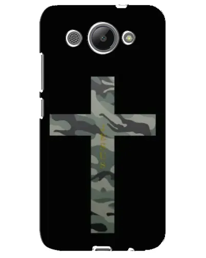 Чехол для Huawei Y3 2017 с картинкой «Милитари Крест»