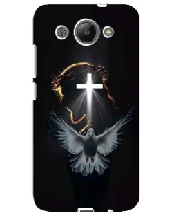 Чехол для Huawei Y3 2017 с картинкой «Голубь и Свет»