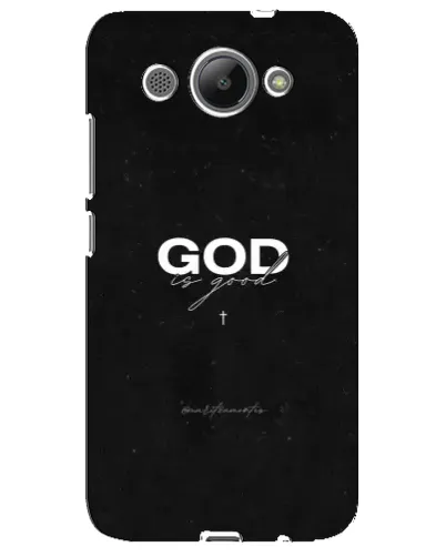 Чехол для Huawei Y3 2017 с картинкой «GOD — Бог над всем»