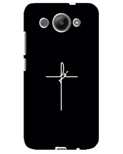 Чехол для Huawei Y3 2017 с картинкой «Тонкий крест» Чехол для Huawei Y3 2017 с картинкой «Тонкий крест»