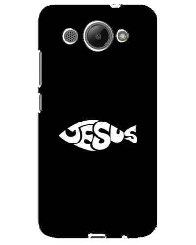 Чехол для Huawei Y3 2017 с картинкой «Рыба Jesus» Чехол для Huawei Y3 2017 с картинкой «Рыба Jesus»