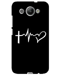 Чехол для Huawei Y3 2017 с картинкой «Пульс веры»