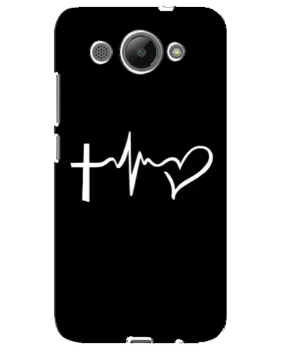 Чехол для Huawei Y3 2017 с картинкой «Пульс веры» Чехол для Huawei Y3 2017 с картинкой «Пульс веры»