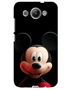 Чехол для Huawei Y3 2017 с картинкой «Улыбающийся Микки Маус»