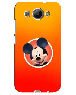 Чехол для Huawei Y3 2017 с картинкой «Mickey в круге»