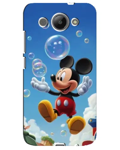 Чехол для Huawei Y3 2017 с картинкой «Mickey и мыльные пузыри» Чехол для Huawei Y3 2017 с картинкой «Mickey и мыльные пузыри»