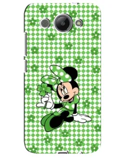 Чехол для Huawei Y3 2017 с картинкой «Mickey в клетку»