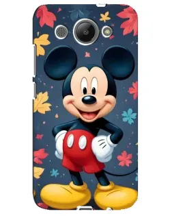 Чехол для Huawei Y3 2017 с картинкой «Осенний Mickey Mouse»