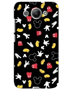 Чехол для Huawei Y3 2017 с картинкой «Графический принт лапок»