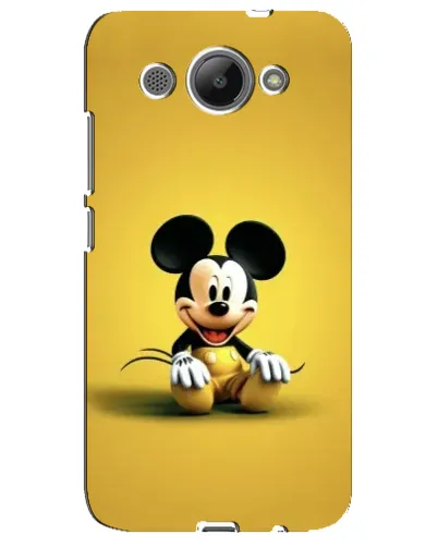 Чехол для Huawei Y3 2017 с картинкой «Микки на желтом» Чехол для Huawei Y3 2017 с картинкой «Микки на желтом»