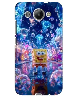 Чехол для Huawei Y3 2017 с картинкой «Неоновый океан»