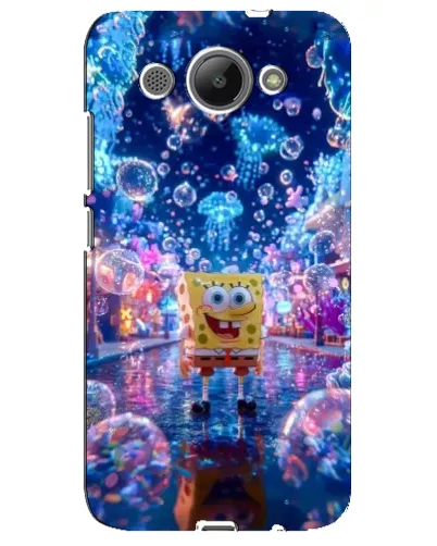 Чехол для Huawei Y3 2017 с картинкой «Неоновый океан»