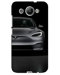Чохол для Huawei Y3 2017 з картинкою «Tesla Model S Look»