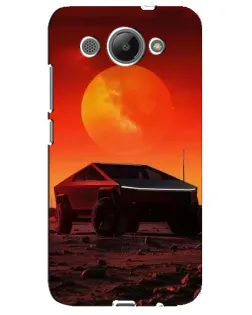 Чохол для Huawei Y3 2017 з картинкою «Cybertruck на Марсі»