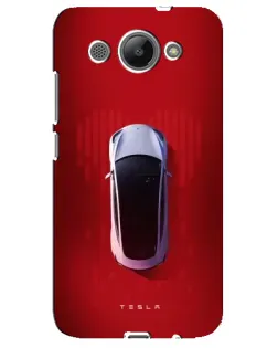 Чохол для Huawei Y3 2017 з картинкою «Tesla Top View»