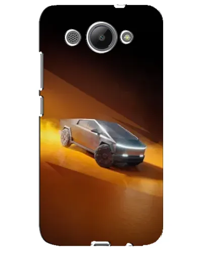 Чехол для Huawei Y3 2017 с картинкой «Cybertruck в пустыне»