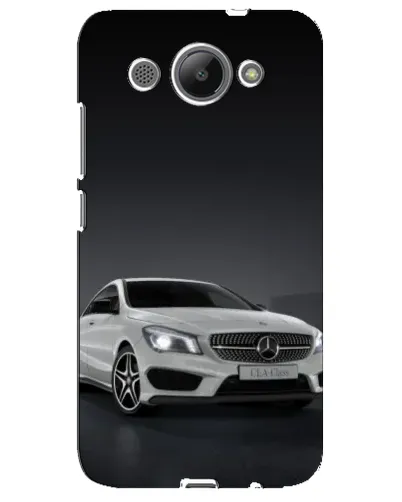 Чехол для Huawei Y3 2017 с картинкой «Mercedes AMG GT Silver»
