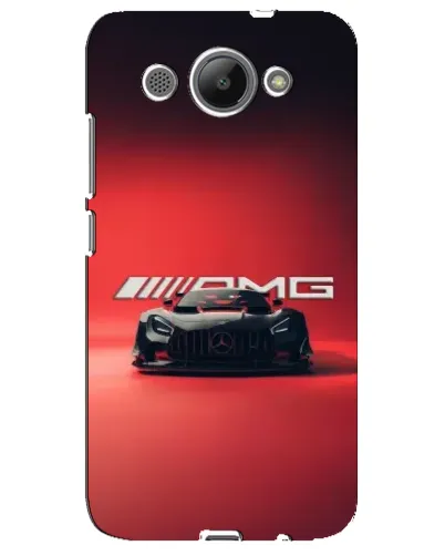 Чехол для Huawei Y3 2017 с картинкой «Mercedes AMG — красная линия»