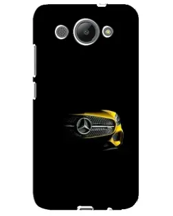 Чехол для Huawei Y3 2017 с картинкой «Mercedes — ретро стиль»