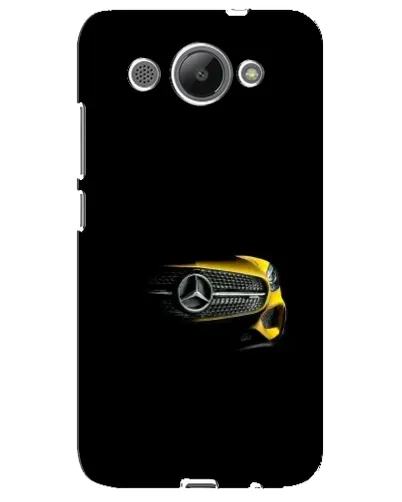 Чехол для Huawei Y3 2017 с картинкой «Mercedes — ретро стиль»