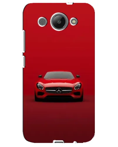 Чехол для Huawei Y3 2017 с картинкой «Красный Mercedes AMG»